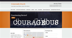 Desktop Screenshot of crossroadschurchbozeman.org
